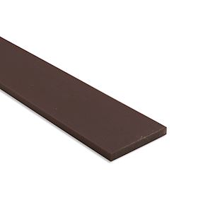 Gummiplatta - Rödbrun, efter mått